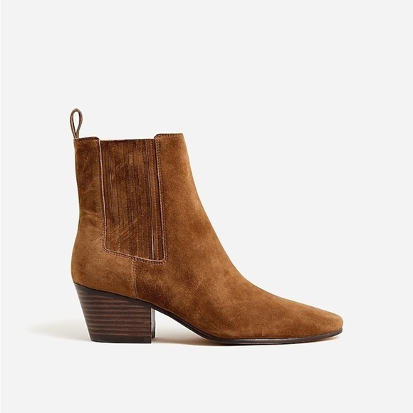 J Crew Piper ankle boots in suede BT887 - Picture 3 of 5